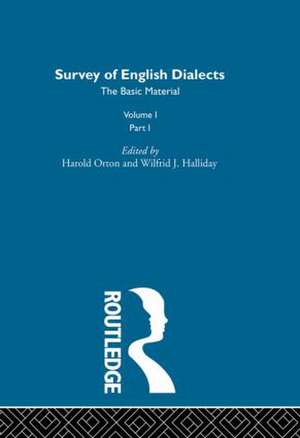 Survey Eng Dialects Vol1 Prt1 de Michael V. Barry