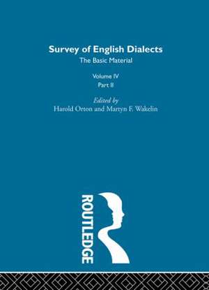 Survey Eng Dialects Vol4 Prt2 de Michael V. Barry