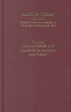 Banking Theory 1870-1930 de Forrest Capie