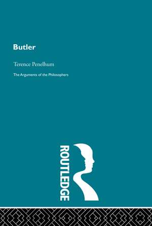 Butler-Arg Philosophers de Terence Penelhum