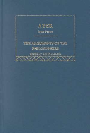 Ayer-Arg Philosophers de John Foster