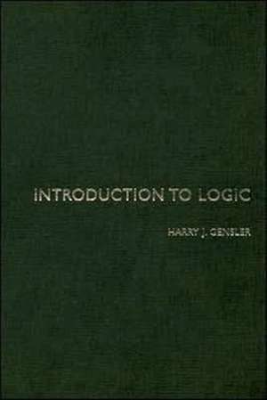 Introduction to Logic de Harry Gensler