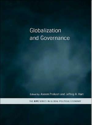 Globalization and Governance de Jeffrey A. Hart