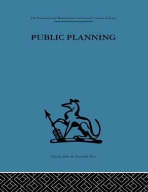 Public Planning: The inter-corporate dimension de John Friend