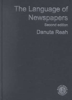 The Language of Newspapers de Danuta Reah