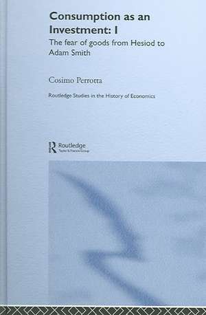 Consumption as an Investment de Cosimo Perrotta