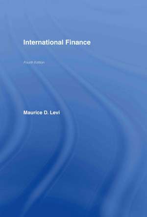 International Finance: Contemporary Issues de Maurice D. Levi