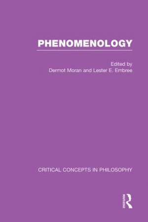 Phenomenology:Crit Con In Phil de Dermot Moran