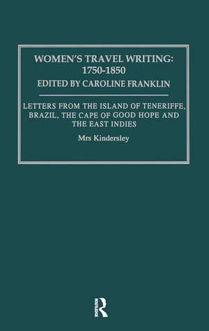 Womens Travel Writing 1750-185 de Caroline Franklin