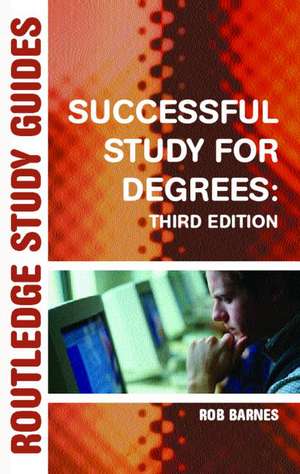 Successful Study for Degrees de Rob Barnes