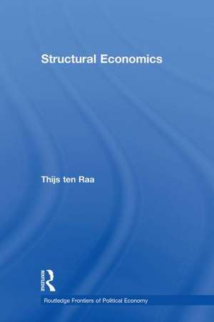 Structural Economics de Thijs ten Raa