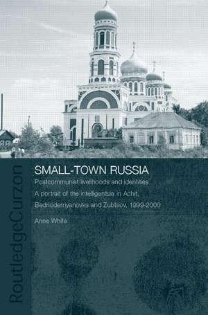 Small-Town Russia: Postcommunist Livelihoods and Identities: A Portrait of the Intelligentsia in Achit, Bednodemyanovsk and Zubtsov, 1999-2000 de Anne White