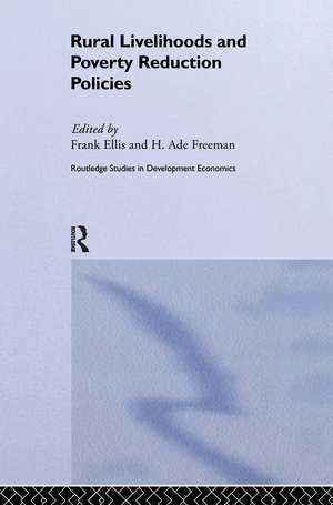 Rural Livelihoods and Poverty Reduction Policies de Frank Ellis