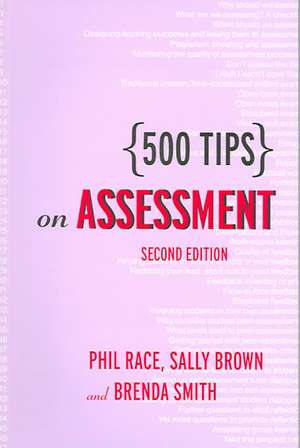 500 Tips on Assessment de Sally Brown