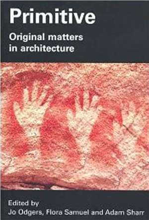 Primitive: Original Matters in Architecture de Jo Odgers