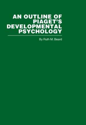 An Outline of Piaget's Developmental Psychology de R.M. Beard