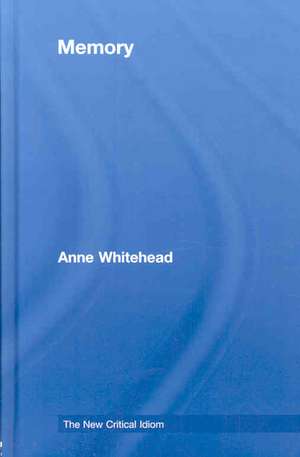 Memory de Anne Whitehead
