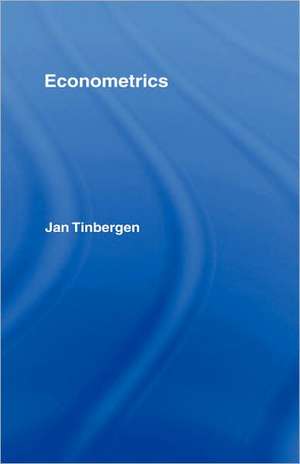 Econometrics de Jan Tinbergen