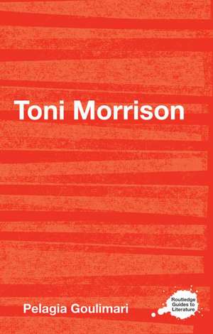 Toni Morrison de Pelagia Goulimari