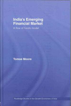 India's Emerging Financial Market: A Flow of Funds Model de Tomoe Moore