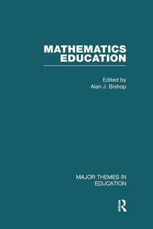 Mathematics Education de Alan Bishop