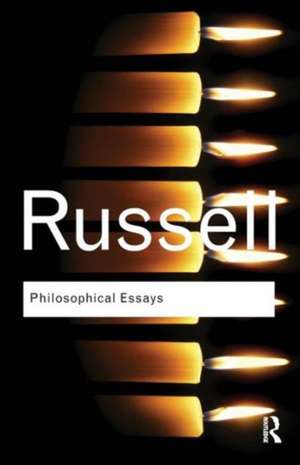 Philosophical Essays de Bertrand Russell