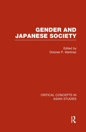 Gender and Japanese Society de Dolores P. Martinez