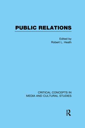 Public Relations de Robert Heath