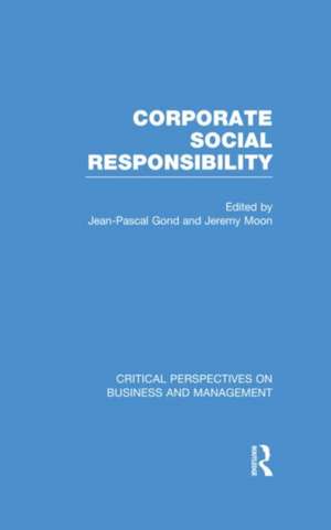 Corporate Social Responsibility de Jean-Pascal Gond