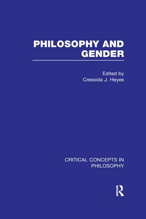 Philosophy and Gender de Cressida Heyes