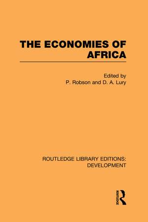 The Economies of Africa de Peter Robson