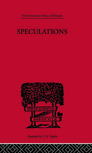 Speculations: Essays on Humanism and the Philosophy of Art de Herbert Read