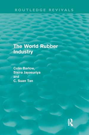 The World Rubber Industry de Colin Barlow