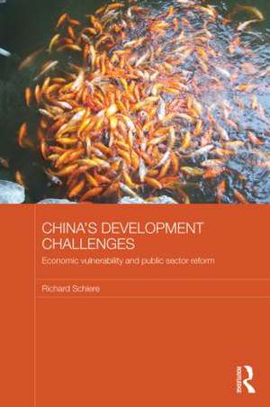 China's Development Challenges: Economic Vulnerability and Public Sector Reform de Richard Schiere