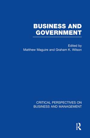 Business and Government de Matthew Maguire