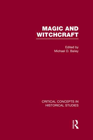 Magic and Witchcraft de Michael Bailey