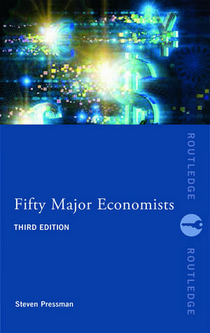 Fifty Major Economists de Steven Pressman