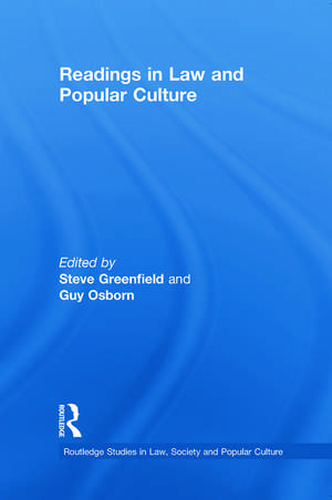 Readings in Law and Popular Culture de Steven Greenfield