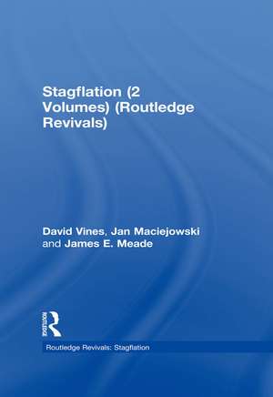 Stagflation (2 Volumes) (Routledge Revivals) de David Vines