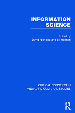 Information Science de David Nicholas