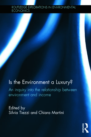 Is the Environment a Luxury?: An Inquiry into the relationship between environment and income de Silvia Tiezzi