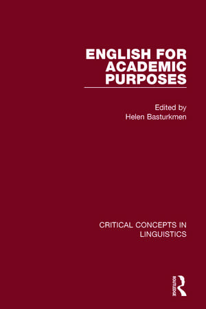 English for Academic Purposes de Helen Basturkmen