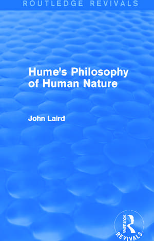 Hume's Philosophy of Human Nature (Routledge Revivals) de John Laird