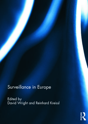 Surveillance in Europe de David Wright