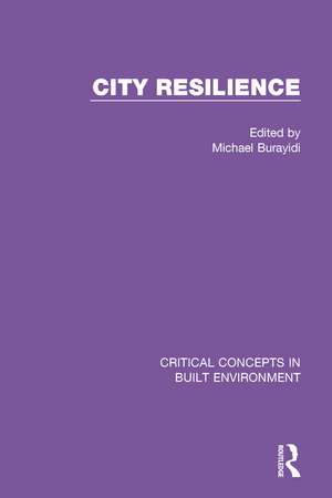 City Resilience de Michael Burayidi