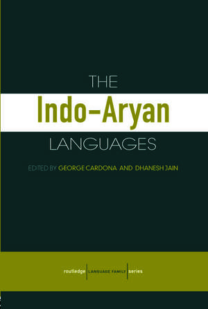 The Indo-Aryan Languages de George Cardona