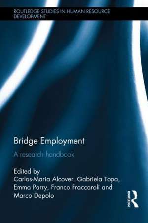 Bridge Employment: A Research Handbook de Carlos-María Alcover