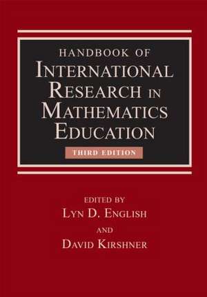 Handbook of International Research in Mathematics Education de Lyn D. English