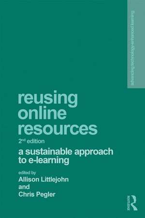 Reusing Open Resources: Learning in Open Networks for Work, Life and Education de Allison Littlejohn