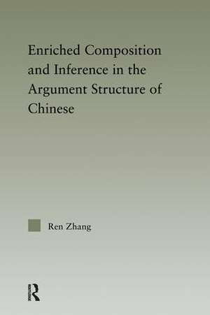 Enriched Composition and Inference in the Argument Structure of Chinese de Ren Zhang